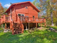 Picturesque Cabin - Lake Access, Arcade, Fireplace Hotele w: Fulton County