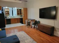 Renovated schoolhouse loft