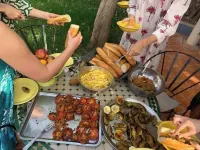 Villa piscine chauffée PV,Clim,3sdb,4ch,Staff disp Hotel a Bouzama