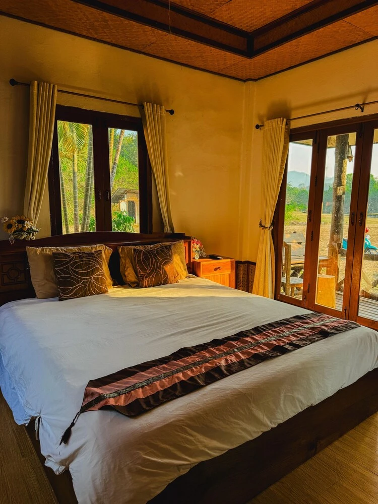 รูปภาพของCabin In Pai with River view with AC