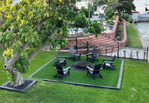 Spacious Luxury Lakefront Home with Pool and Jacuzzi, Firepit, and Game Room!