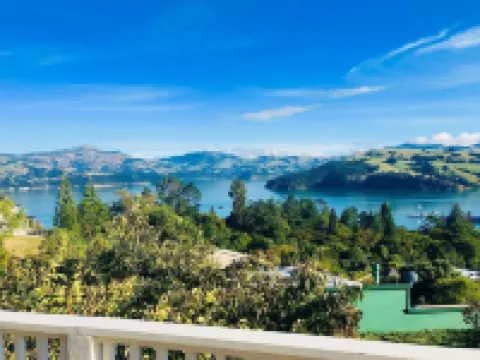 Akaroa Harbour Views | Deck, Cosy Fireplace