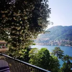 From the apartment and terrace view of the Lake, and with private parking space Hotels in Blevio