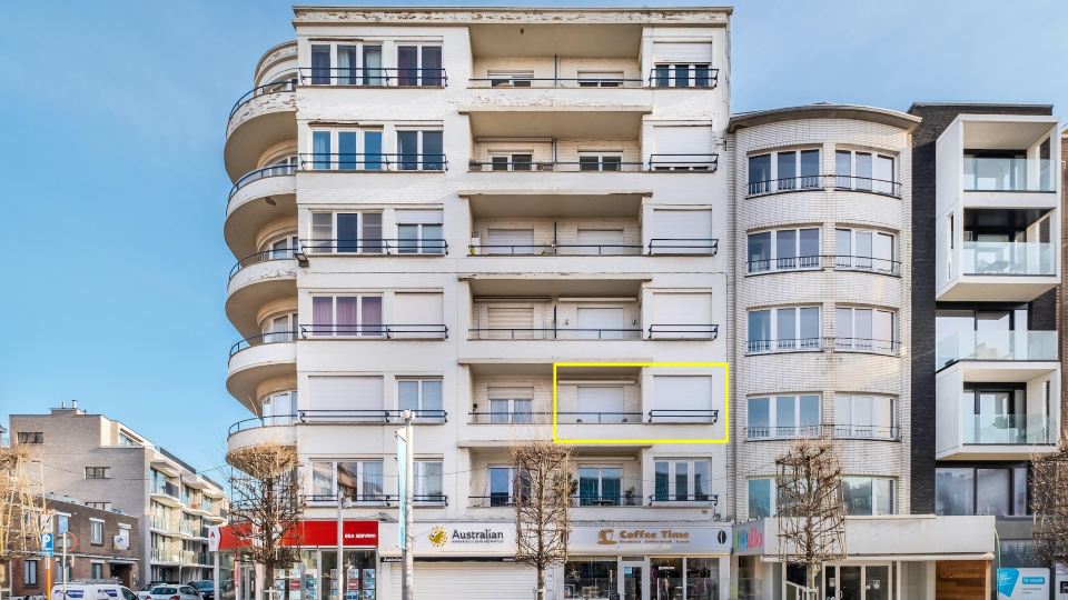 Apartment in Koksijde with Side Sea View