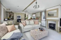 一臥室小屋可容納四人 - 歡迎攜寵物 - 壁爐 Driffield住宿飯店