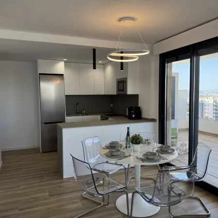 Luxurious 2-Bedroom Apartment in Arenals del Sol with Pool and Sea Views
