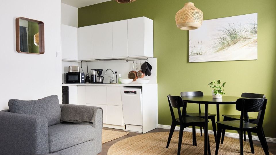 Modern 1BR studio apartment in Turku