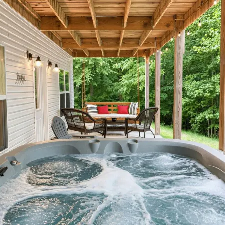 4 Bedroom Lakehouse w/ Hot Tub, Firepit, & Game Room