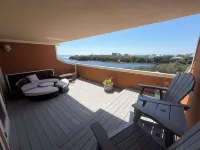 Waterfront Ocean View 2 Story 3BR Top Floor Luxury Condo - Sanctuary at Redfish - Badekar
