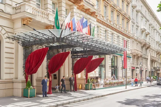 ユーロスターズ・グランドホテル・ウィーンの外観の様子