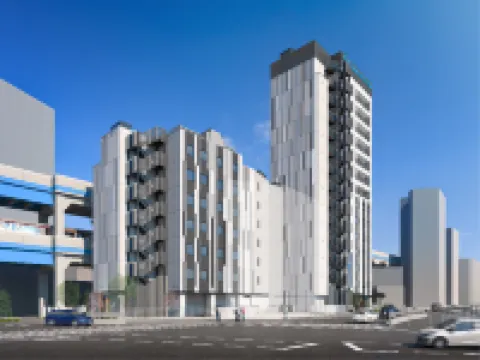 京急蒲田站前京急EX酒店 鄰近The Tires Park Nishirokugo的酒店