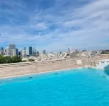Luxury apartment with full city view and pool
