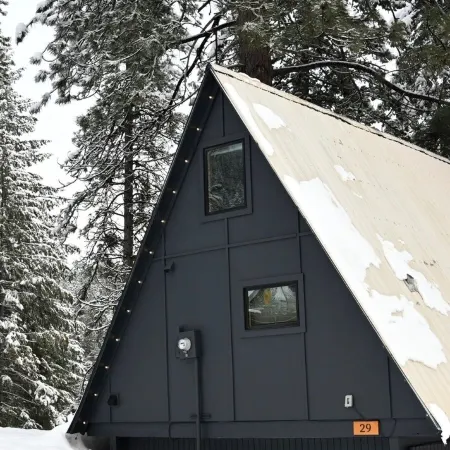 Vintage A-frame Cabin with Private River and Scenic Views