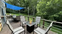 Secluded 3 bedroom Villa, Patio, BBQ + EV charger- Sleeps 9 max