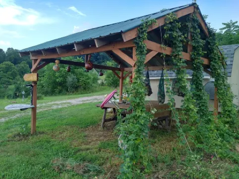 Experience a Unique  and Cozy A-Frame Retreat in the Hocking Hills