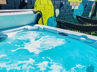 The Jungalow: Luxe Jungle Vibes Meet Modern Desert Living w/ Lagoon Style Pool