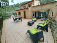 Countryside Villa With Shared Pool Hotels in Belgentier