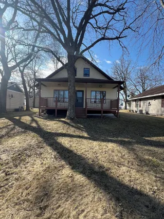 Year round home on Lake Osakis, Minnesota.