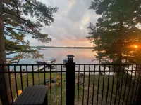 Spacious Lakefront Cabin Sleeps up to 14.