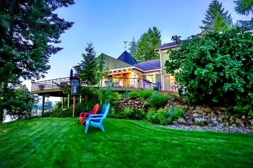 +Luxury Lakefront for 12+ Private Beach & Dock, GameRoom, Indoor Koi Pond! - Jacuzzi