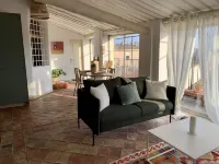 Magnificent apartment with terrace and rooftop view