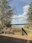 Lake Fork Waterfront Lakehouse with boat dock.    Beautiful and spacious! Hotel a Rains County