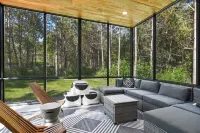 New Modern Cabin on 2 Acres with Water Views