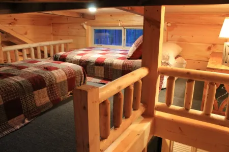 Cabins at the Gap  The Getaway Cabin  1 Bedroom 1 Bath loft