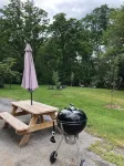 Antietam Toll House~ an historic waterfront cabin with fully fenced yard.