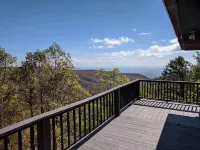Mountain Cabin with Views of the Blue Ridge Parkway and the Piedmont
