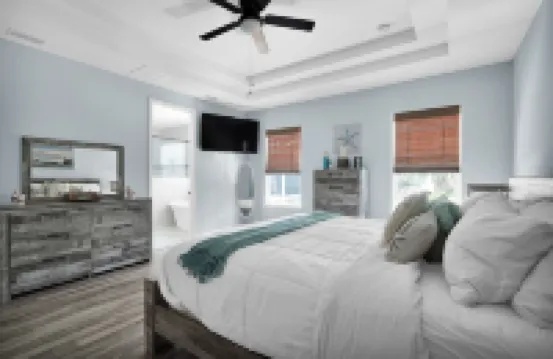 "Brand New Luxury Beach House  Vilano Beach " Walk to Beach " Heated Pool