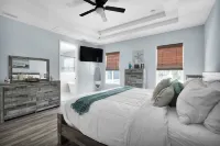 "Brand New Luxury Beach House  Vilano Beach " Walk to Beach " Heated Pool