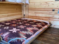 Cowboy Saloon Cabin Hotels in Brown County