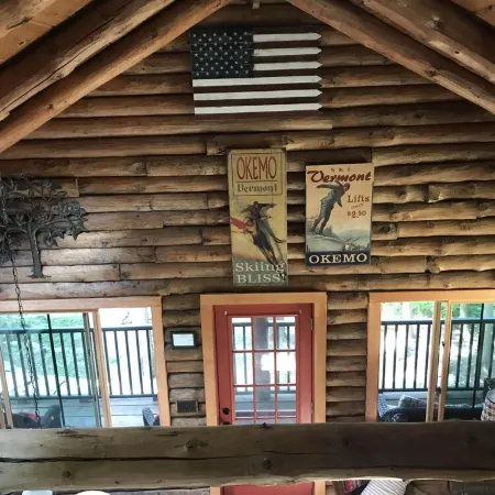 Log Cabin - Lake Pauline Waterfront - 2 Miles To Okemo Mountain/Jackson Gore
