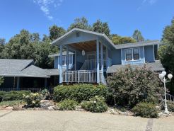 Large king guest room with private entrance and bathroom.