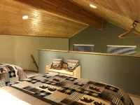 Aurora Skies Lodging - Private Cabin with Open Loft Bedroom - Sleeps 3-6