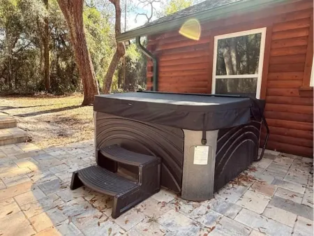 Cabin Near Disney & Beach-Spa, Firepit & More! 3Bed+2Bath