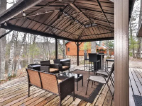 Cozy 4 BR Waterfront Retreat Near Bike Trails!  Pontoon Available! NEW LISTING Hotels in Boulder Junction
