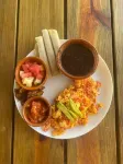 Playa de la Fuente - servizio colazione