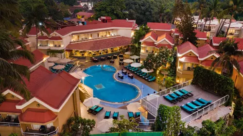 Whispering Palms Beach Resort Отели в г. Кандолим