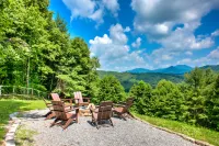 Mountain Views and Hot Tub - Tranquil Retreat with Gourmet Kitchen