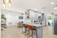 Modern renovated beach oasis home with private pool