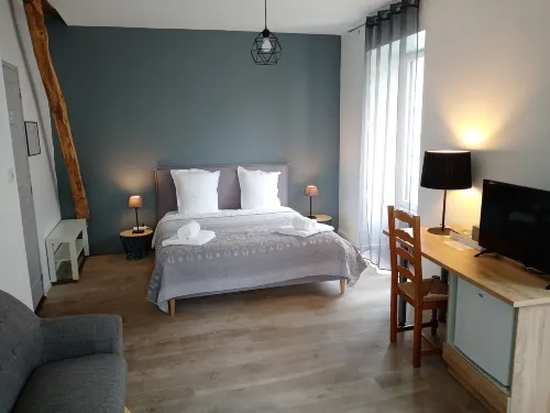 Chambres d'hôtes A deux pas du Rhéby Hôtels à : Villebois