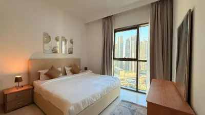 Premium 2 Bedroom Creek Horizon Hotel di Kota Festival Dubai