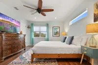 Heated Pool Tiki Lounge Steps to Beach Games