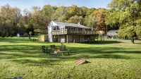 Riverside - Grill, Fire pit, Climbing Wall Retreat