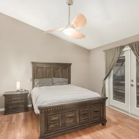 Fully-furnished home with private saltwater pool & patio-BBQ