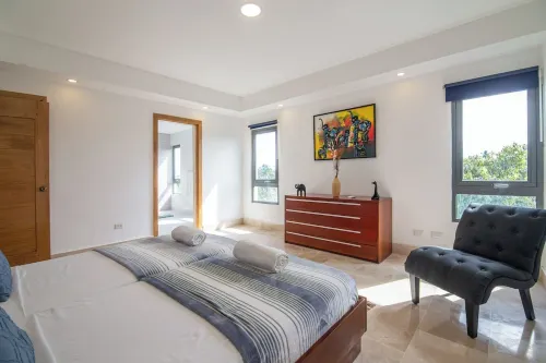 Spacious two-level beachfront penthouse in Punta Popy Beach - Las Terrenas