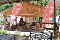 Camping de Graniers - Bergblick