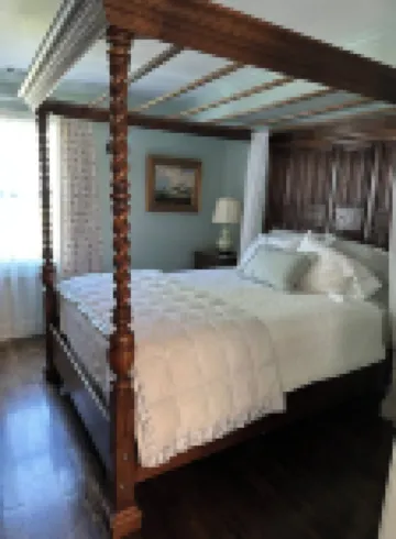 Carriage House under Live Oaks In Historic Downtown Beaufort with Patio Garden